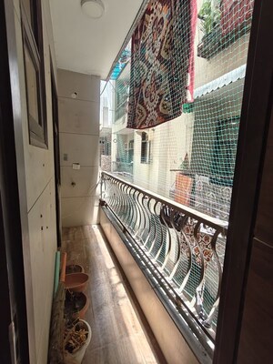 Balcony in 2 BHK Builder Floor at Uttam Nagar – for Rent