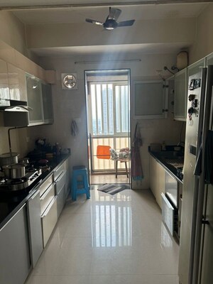Kitchen in 3 BHK Apartment at Lokhandwala Octacrest, Kandivali East – for Rent