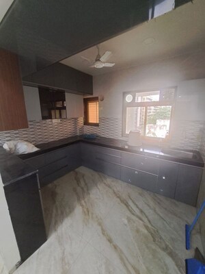 Kitchen in 3 BHK Apartment at Rustomjee Orva Residency, Bandra West – for Rent
