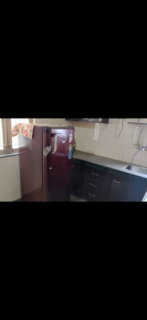 Kitchen in 2 BHK Apartment at Prahlad Nagar – for Rent