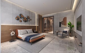 Bedroom in 3 BHK Builder Floor at AG Highline, Gota – for Sale