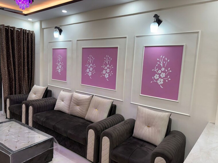 Living Room, signature-global-the-millennia 2 Bedroom 1050 Sq.Ft. Apartment In Sector 37d Gurgaon 10519305
