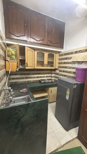 Kitchen in 3 BHK Builder Floor at Sukhdev Vihar – for Sale