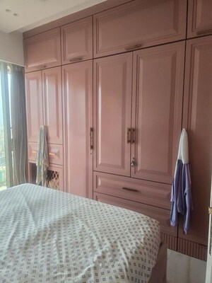 Bedroom in 3 BHK Apartment at Transcon Triumph Tower, Andheri West – for Rent