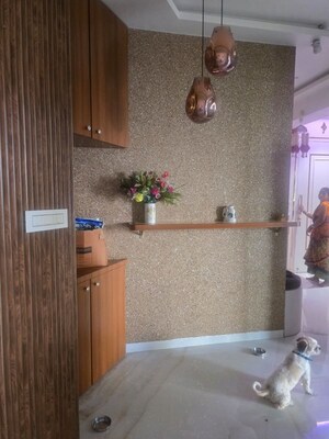 Bathroom in 3 BHK Apartment at Transcon Triumph Tower, Andheri West – for Rent
