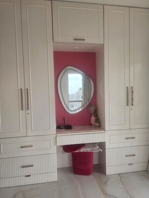 Bathroom in 3 BHK Apartment at Transcon Triumph Tower, Andheri West – for Rent