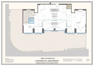 Floor Plan in  Showroom at Santacruz West – for Rent