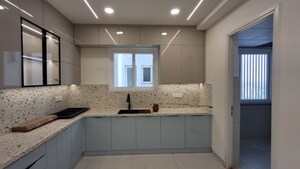 Kitchen in 3.5 BHK Apartment at Sumadhura Olumpus, Nanakramguda – for Rent