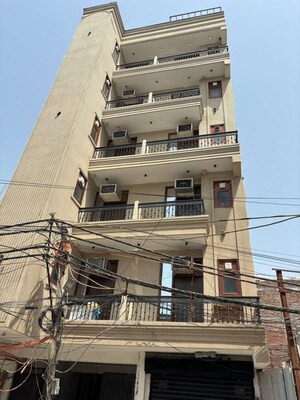 1 BHK Builder Floor – Exterior View View at Saket - for Rent