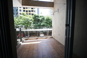 Balcony in 2 BHK Apartment at Saarrthi Skybay, Mahalunge – for Sale