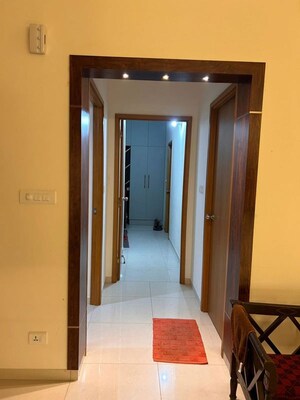 Building Lobby in 2 BHK Apartment at Sobha Dream Gardens, Thanisandra Main Road – for Rent