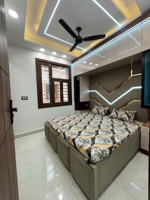 Bedroom in 2 BHK Builder Floor at Dwarka Mor – for Sale