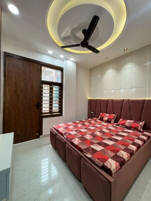 Bedroom in 2 BHK Builder Floor at Dwarka Mor – for Sale