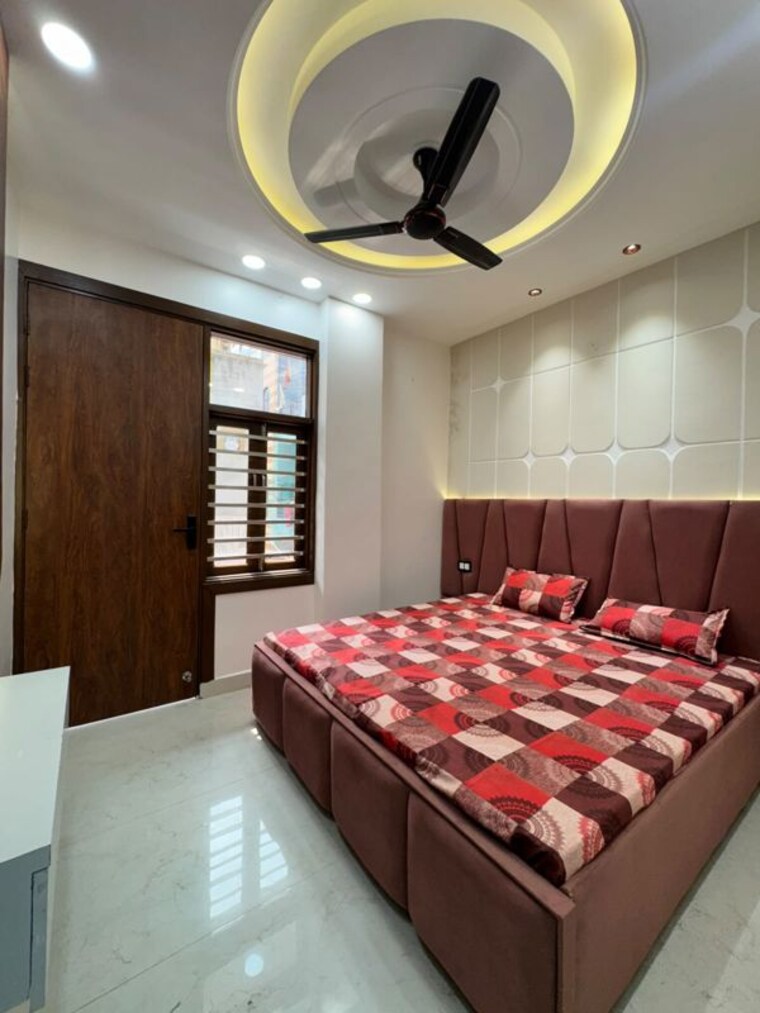 Bedroom, dwarka mor 2 Bedroom 65 Sq.Yd. Builder Floor In Dwarka Mor Delhi 10519446