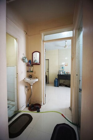 Bathroom in 1 RK Apartment at Narhe – for Sale