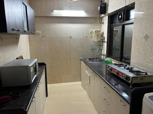 Kitchen in 2 BHK Apartment at Sanjona Gulmarg Towers, Chembur – for Rent