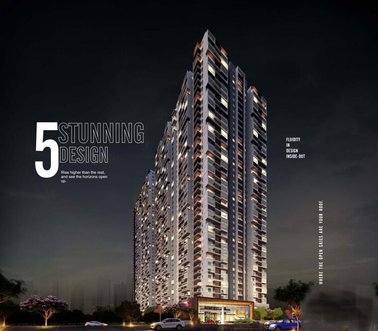 Exterior View, narsingi 3 Bedroom 1945 Sq.Ft. Apartment In Narsingi Hyderabad 10519567