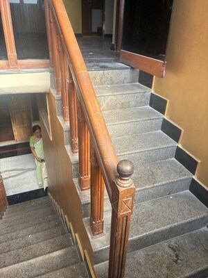 Staircase in 3 BHK Apartment at Shivaji Palem – for Rent