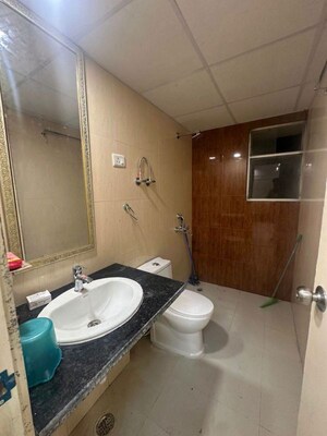 Bathroom in 3 BHK Apartment at Eros Sampoornam, Sector 2 Greater Noida – for Rent