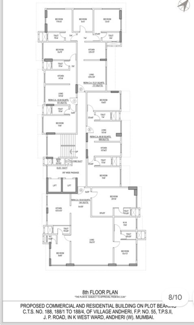 Floor Plan, arth-casa-bella  616 Sq.Ft. Apartment In Chembur Mumbai 10519622