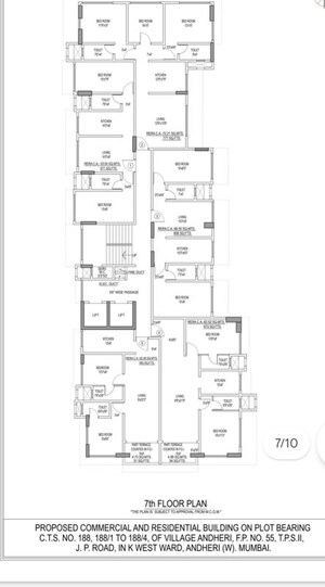 Floor Plan in  Apartment at Arth Casa Bella, Chembur – for Sale