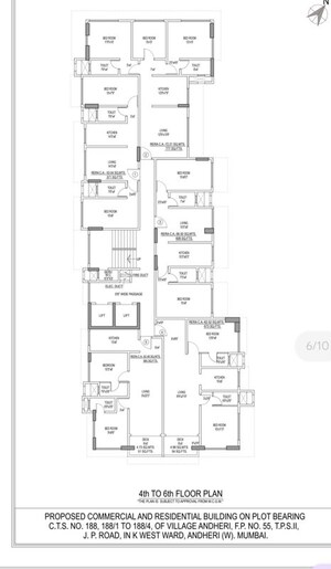 Floor Plan in  Apartment at Arth Casa Bella, Chembur – for Sale