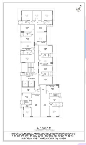 Floor Plan in  Apartment at Arth Casa Bella, Chembur – for Sale