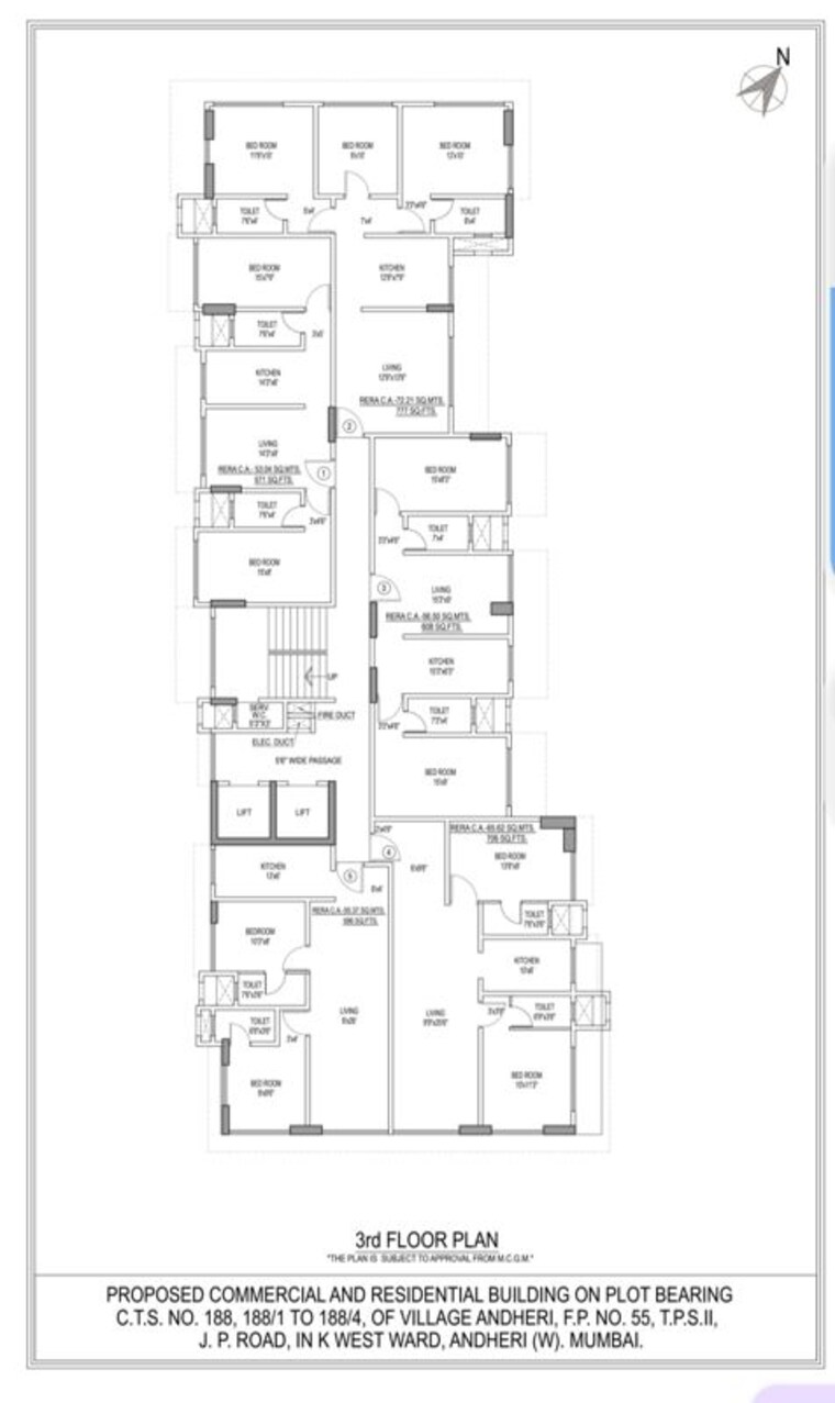 Floor Plan, arth-casa-bella  616 Sq.Ft. Apartment In Chembur Mumbai 10519622