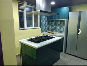 Team Area in 2 BHK Apartment at Sanskruti Jardin, Baner – for Rent