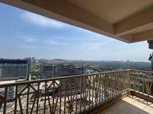 Balcony in 3 BHK Apartment at Amrapali Centurian Park, Tech Zone 4 Greater Noida – for Rent