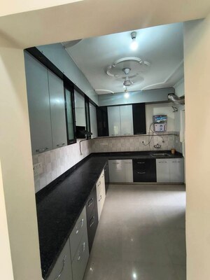 Kitchen in 3 BHK Apartment at Amrapali Centurian Park, Tech Zone 4 Greater Noida – for Rent