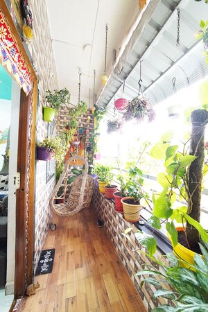 Balcony in 2 BHK Apartment at Ganesh Nagar – for Sale