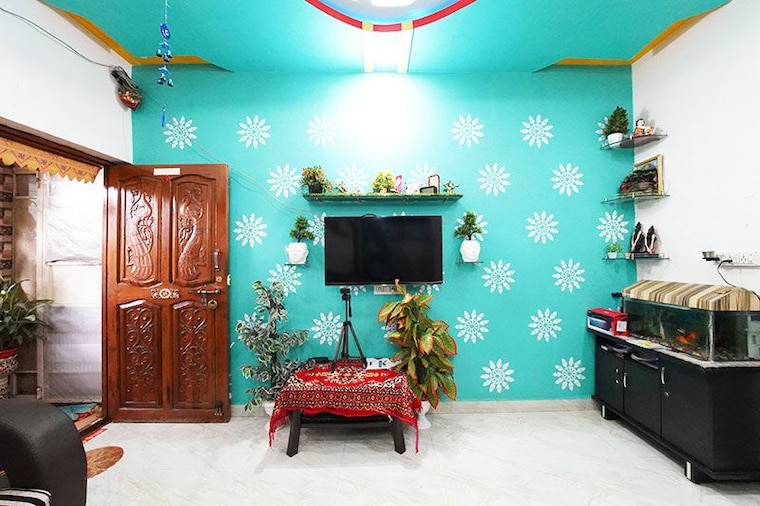 Living Room, ganesh nagar 2 Bedroom 640 Sq.Ft. Apartment In Ganesh Nagar Pune 10519670