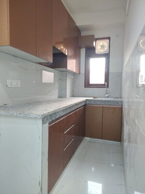 Kitchen in 2 BHK Builder Floor at Chattarpur – for Rent