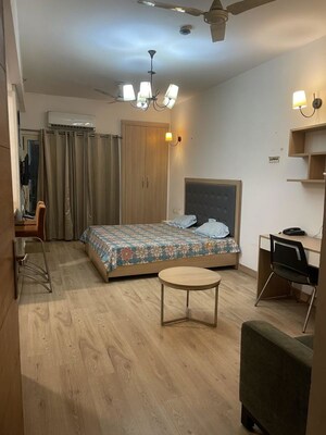 Bedroom in 1 BHK Apartment at Nimbus The Golden Palm, Sector 168 – for Sale