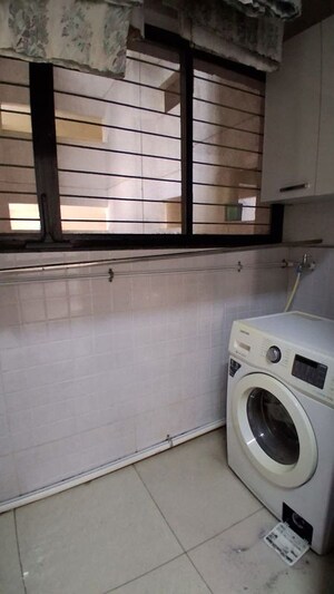 Bathroom in 2 BHK Apartment at Nanded City Pancham, Nanded – for Rent