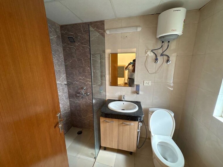 Bathroom, nimbus-the-golden-palm 1 Bedroom 506 Sq.Ft. Apartment In Sector 168 Noida 10519774