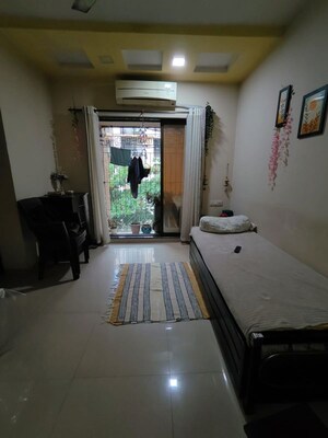 Bedroom in 1 BHK Apartment at Akashganga Complex Kavesar, Kavesar – for Rent