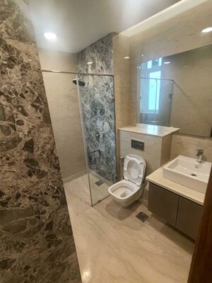 Bathroom in 3 BHK Builder Floor at Sector 21 – for Rent