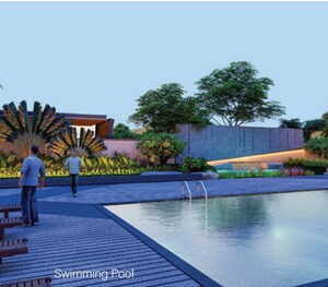 Swimming Pool in 3.5 BHK Apartment at Tellapur – for Sale