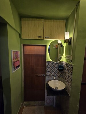 Bathroom in 1 BHK Apartment at Waghbil – for Rent