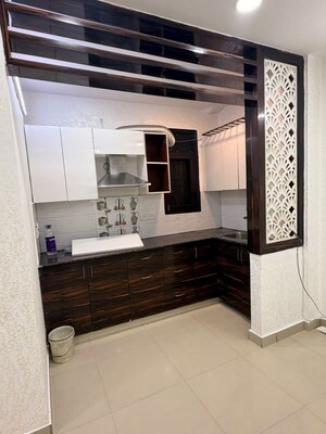 Kitchen in 2 BHK Builder Floor at Divya Angels, Indrapuram – for Rent