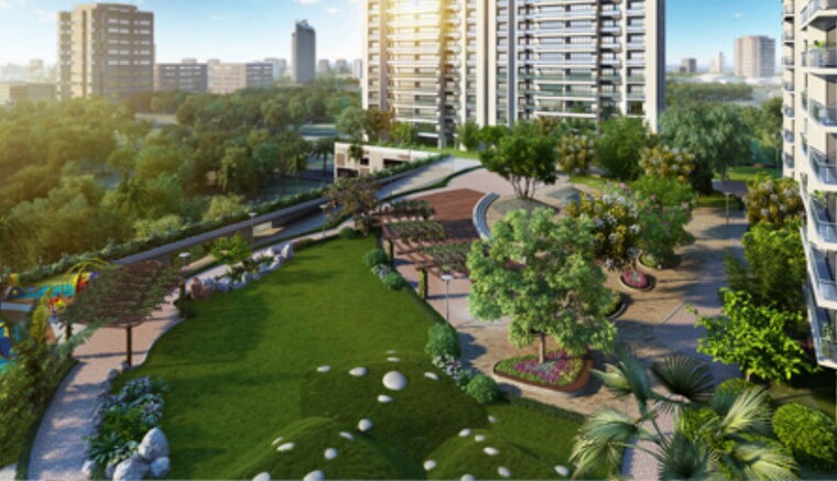 Garden, sheth-fiona 4 Bedroom 2241 Sq.Ft. Apartment In Pokhran Road No Two Thane 10519900