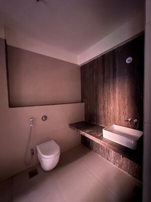 Bathroom in 3 BHK Apartment at Lodha High End, Kapur Bawdi – for Rent