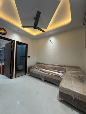 Living Room in 3 BHK Apartment at Highland Park Chandigarh, Bhabat – for Rent