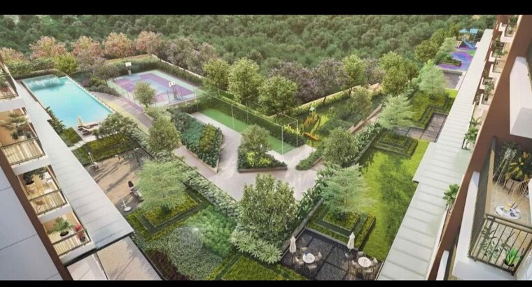 Garden, shapoorji-pallonji-vanaha-golfland 2 Bedroom 1029 Sq.Ft. Apartment In Bavdhan Pune 10519499