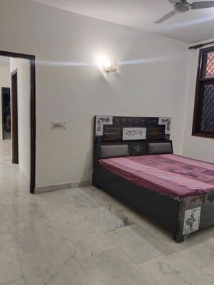 Bedroom in 3 BHK Builder Floor at Kalkaji – for Rent