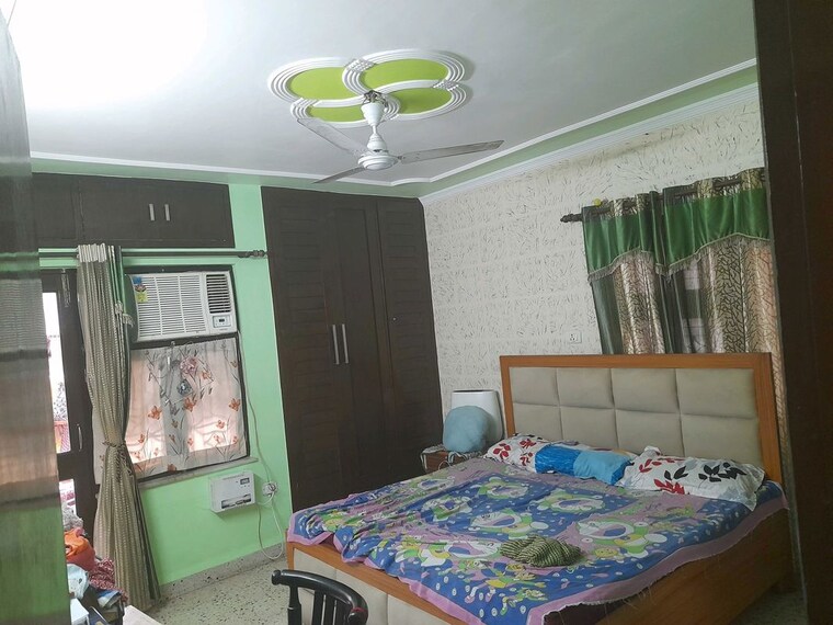 Bedroom, palam-vihar-residents-association 2 Bedroom 1200 Sq.Ft. Builder Floor In Palam Vihar Gurgaon 10519965