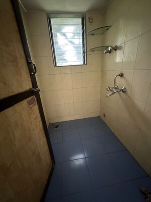 Bathroom in 1 BHK Apartment at Mansi Regency, Borivali West – for Rent