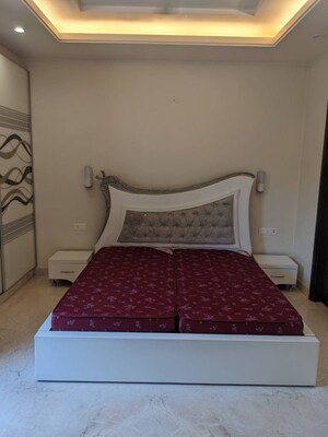 Bedroom in 3 BHK Builder Floor at Kalkaji – for Rent
